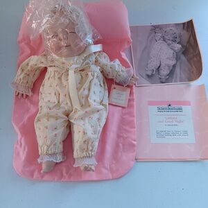 Ashton-Drake Porcelain Lullaby Babies “Lullaby and Good Night” COA 7459A